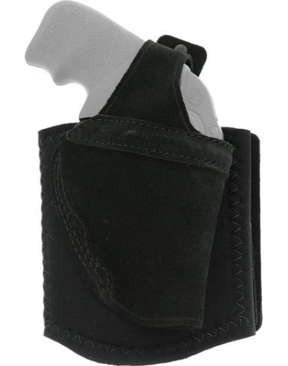 Galco Ankle Lite Holster Rh - Leather Ruger Lcr 2" Black