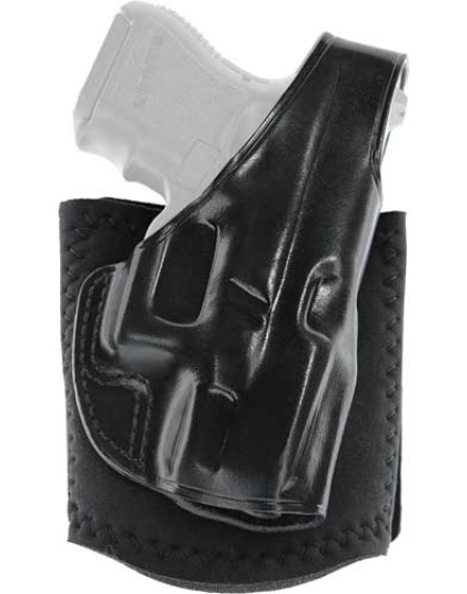 Galco Ankle Glove Holster Rh - Leather Glock 262733 Black