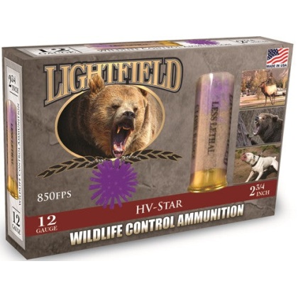 Lightfield 12ga 2.75" Less - Lethal Star Projectiles 5-pk.
