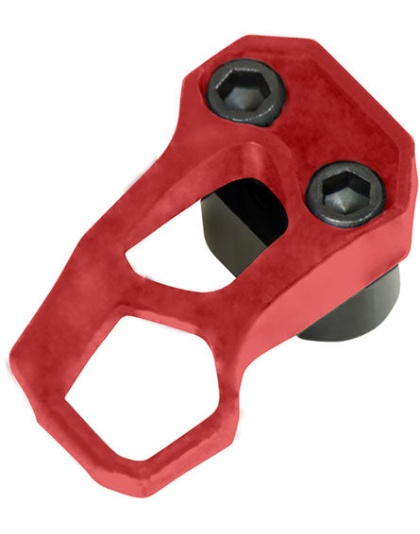 Odin Extended Magazine Release - Gen3 Xmr3 Red For Ar-15