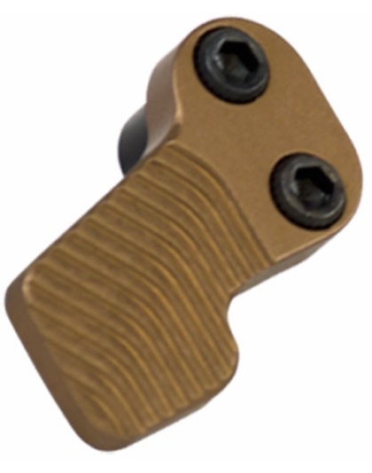 Odin Extended Magazine Release - Xmr Burnt Bronze For Ar-15