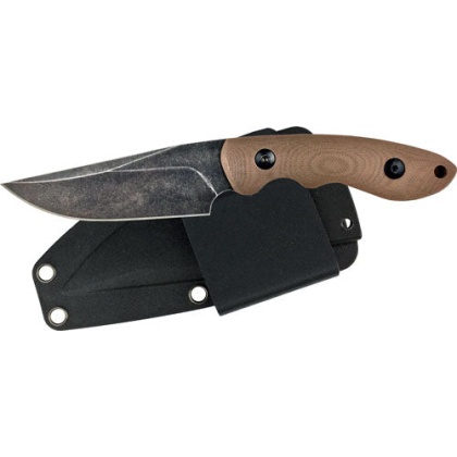 Abkt Elite Desert Predator Fxd - Blade 3.5" Clip Point D2 Steel