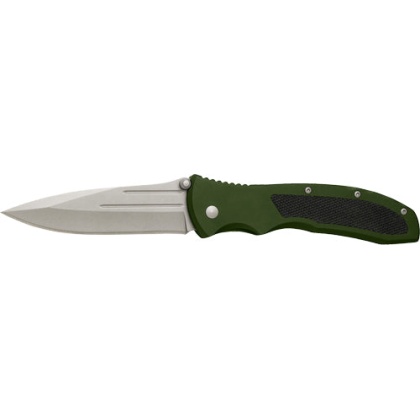 Abkt Large Liner Lock 3" Plain - Edge Blade Od Green-black<