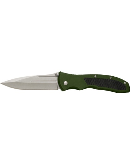 Abkt Large Liner Lock 3" Plain - Edge Blade Od Green-black<