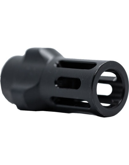 Angstadt Flash Hider 3-lug - 9mm 1-2x28 Tpi Black