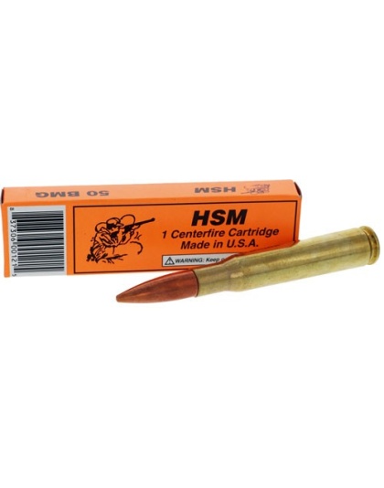 Hsm Ammo .50 Bmg Hornady A-max - Dummy Round 1-pack