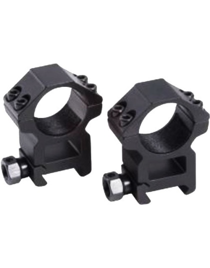 Traditions Rings Tactical 1" - 4 Screw High Matte Black