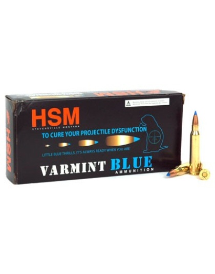 Hsm Ammo .223 55gr. Blue Tip - Sierra Blitz King 20-pack