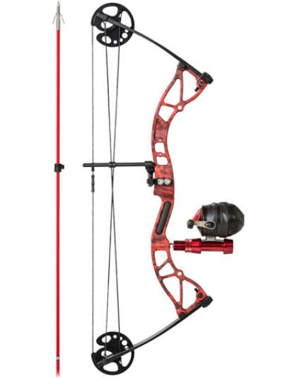 Cajun Bowfishing Bow Shore - Runner Rtf Red Veil Alpine Rh