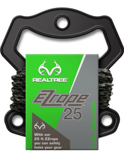 Realtree Ez Rope 25' Braided - Cord W-attached Carabiners
