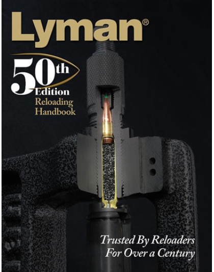 Lyman 50th Reloading Handbook - Softcover 528 Pages