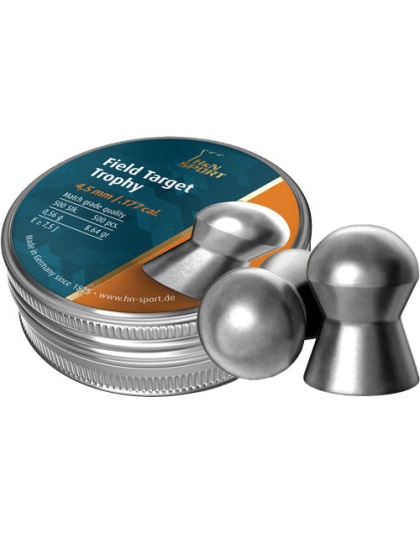 H&n Field Target Trophy .177 - 8.64 Grain 500 Pack