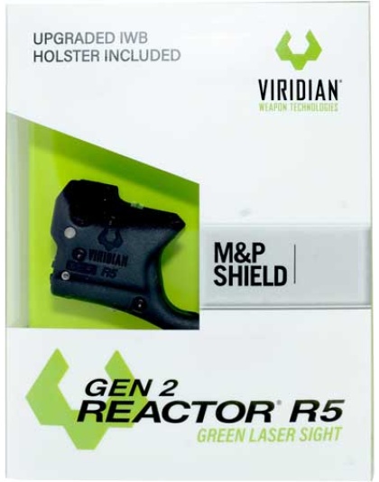 Viridian Laser Reactor 5 Green - Gen2 Ecr Holster Ruger Lcp2