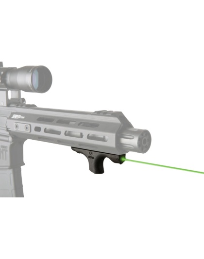 Viridian Laser Handguard Hs1 - Green W-hand Stop M-lok Black