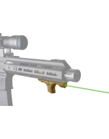 Viridian Laser Handguard Hs1 - Green W-hand Stop M-lok Fde