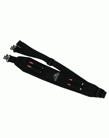 Butler Cr. Alaskan Rifle Sling - Neoprene W-swivels Black