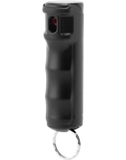 Mace Pepper Spray Compact - Hard Case W-key Ring Black 12g