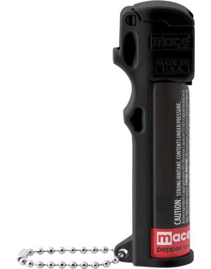 Mace Pepper Spray Personal - Model Key Chain Black 18g