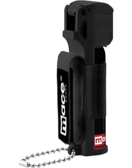 Mace Pepper Spray Sport Model - Key Chain-hand Strap Black 18g