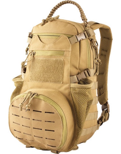 Red Rock Ambush Pack Coyote - W- Collapsilbe Mesh Gear Pockt