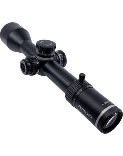 Riton X7 Conquer Scope 3-24x56 - 34mm Ffp Illum Mrad Reticle