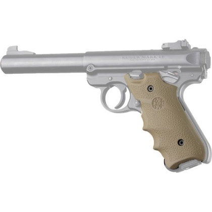 Hogue Grips Ruger Mkiv Rubber - Grip W- Finger Grooves Fde