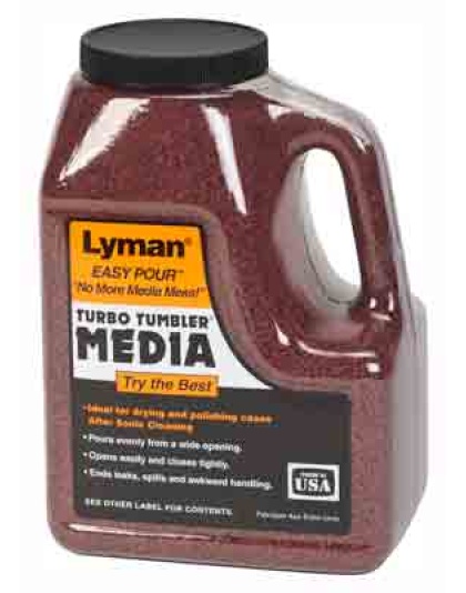 Lyman Turbo Polishing Media - Treated Walnut Shells 3-lbs.