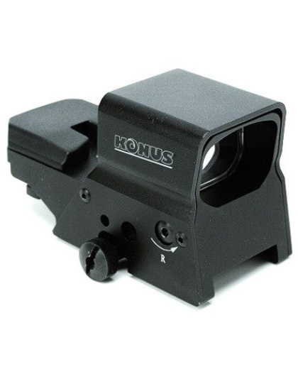 Konus Red-grn Dot Sightpro R8 - 2-5moa 1x27 8-retic Dual Rail