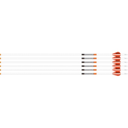 Easton Arrow 6.5mm Whiteout - 340 W-2" Bully Vanes 6-pack