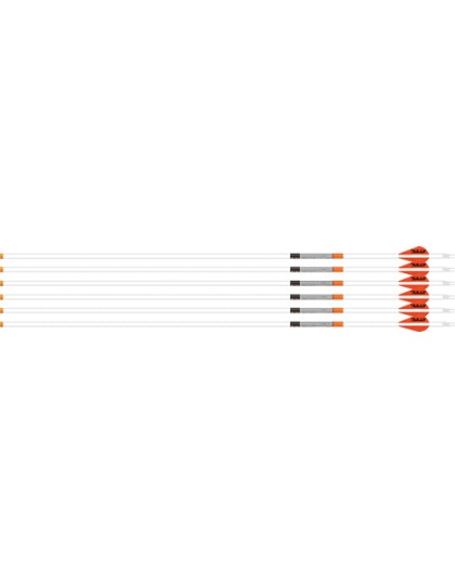 Easton Arrow 6.5mm Whiteout - 340 W-2" Bully Vanes 6-pack
