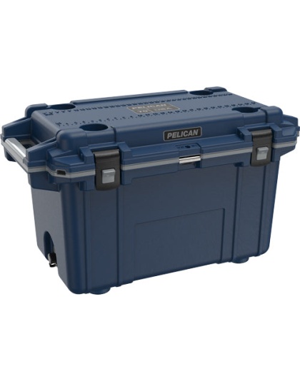 Pelican Cooler Im 70 Quart - Elite Pacific Blue-gray Trim<
