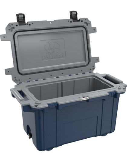 Pelican Cooler Im 70 Quart - Elite Pacific Blue-gray Trim<