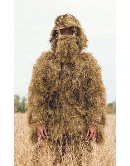 Red Rock Ghillie Suit Desert - 5 Piece Adult Xl-xxl