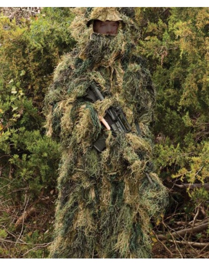 Red Rock Ghillie Suit Woodland - 5 Piece Adult Medium-large
