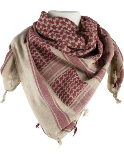 Red Rock Shemagh Head Wrap - Tan-brown