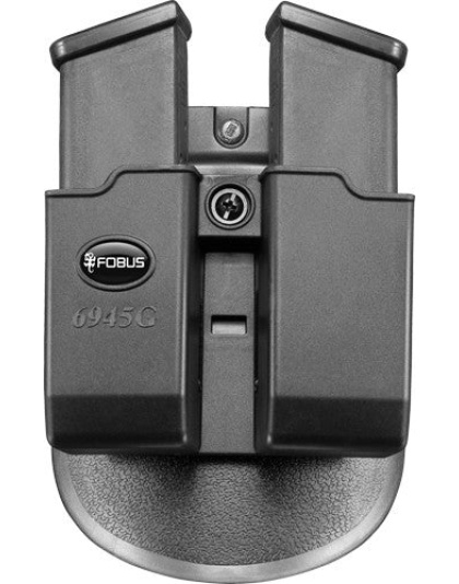 Fobus Mag Pouch Double For - Glock 45-10mm Paddle Style