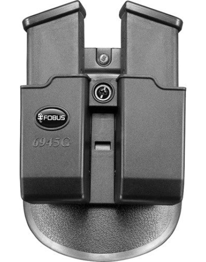 Fobus Mag Pouch Double For - Glock 45-10mm Roto Paddle