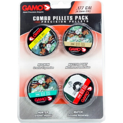 Gamo Combo Assort .177 Cal. - Match Hunter Mag & Mp Pellet