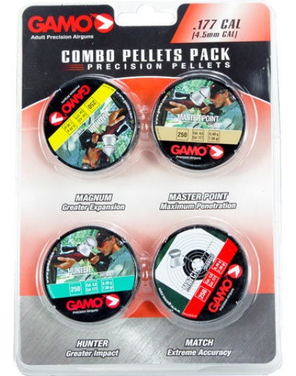 Gamo Combo Assort .177 Cal. - Match Hunter Mag & Mp Pellet