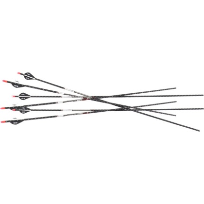 Easton Arrow Fmj 5mm 400 - W- 2" Blazer Vanes 6-pack