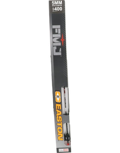 Easton Arrow Fmj 5mm 400 - W- 2" Blazer Vanes 6-pack