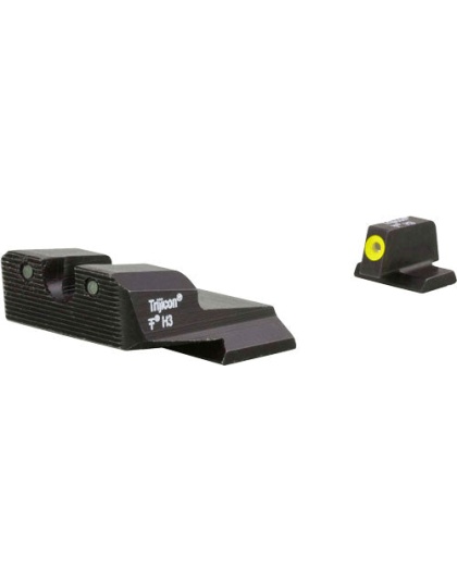 Trijicon Night Sight Set Hd Xr - Yellow Outline S&w Shield