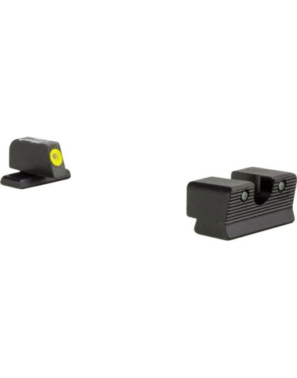Trijicon Night Sight Set Hd Xr - Yellow Outline Sig 9mm-.357sig