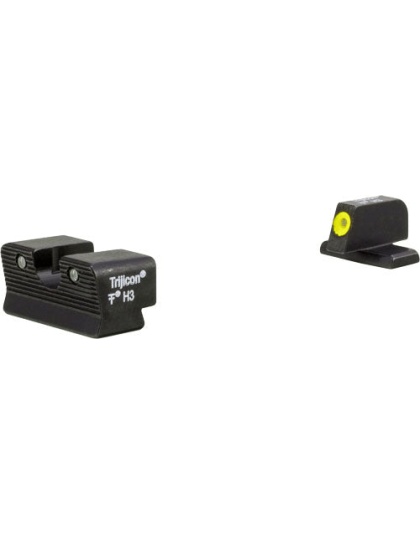 Trijicon Night Sight Set Hd Xr - Yellow Outline Sig 9mm-.357sig