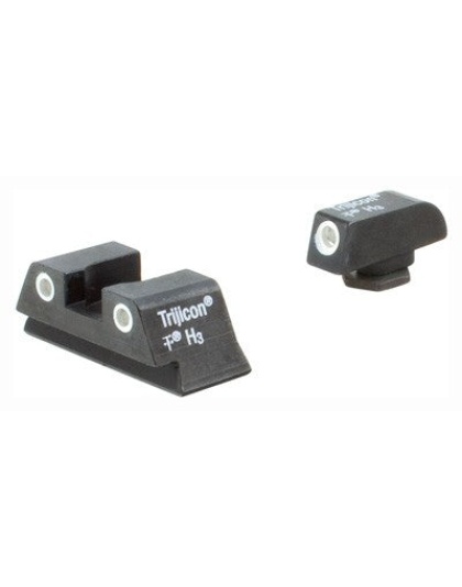 Trijicon Night Sight Set Glock - 3 Dot Green Glock 42-43