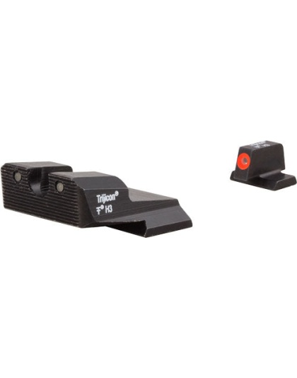 Trijicon Night Sight Set Hd Xr - Orange Outline S&w M&p