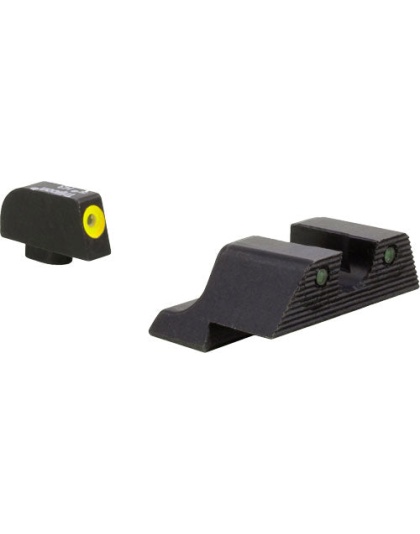 Trijicon Night Sight Set Hd Xr - Yellow Outline Glock 17