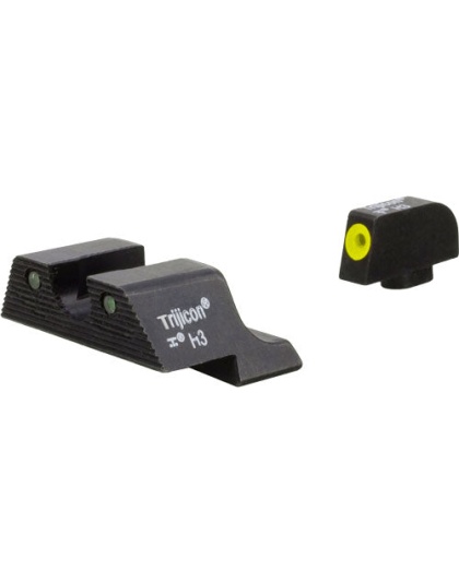 Trijicon Night Sight Set Hd Xr - Yellow Outline Glock 21