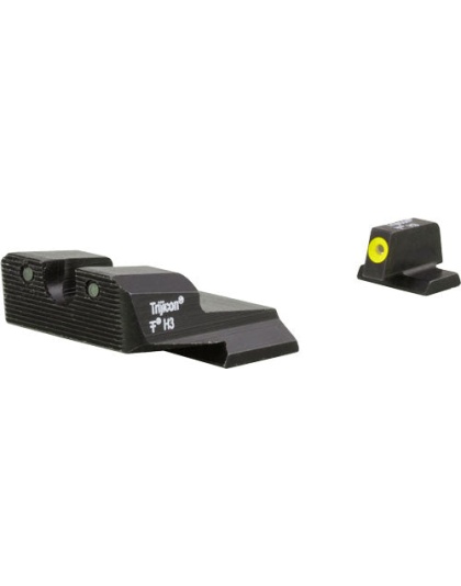 Trijicon Night Sight Set Hd Xr - Yellow Outline S&w M&p