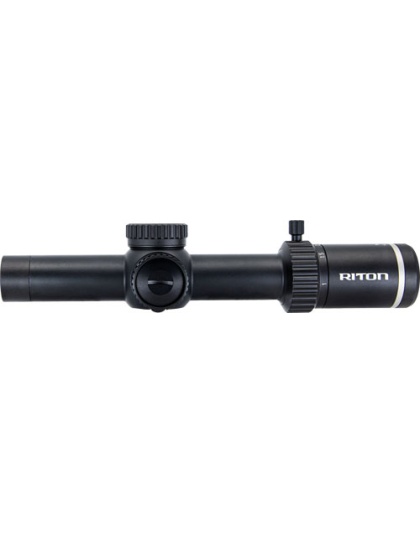 Riton X5 Tactix Scope 1-6x24 - 30mm Tube W-lever Illum Ret<